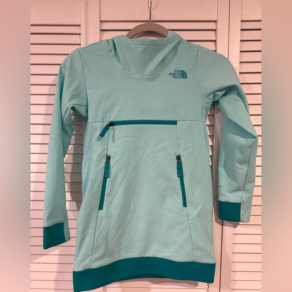 Girls The North Face Techno Pullover Hoodie Size 7/8